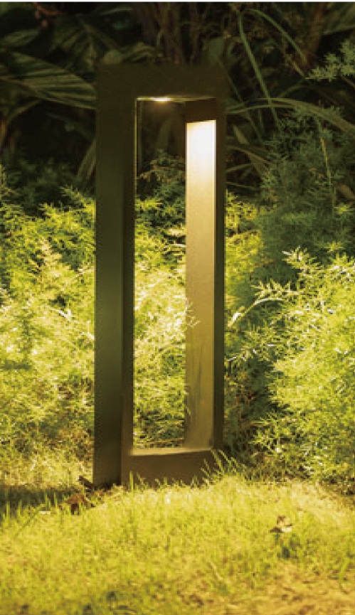 Hollow frame Bollard Light
