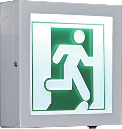 165mm EXIT SIGN BOX surface mounted type