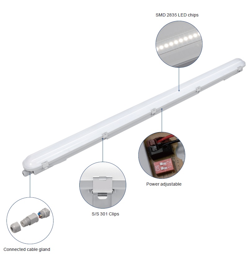 4ft Water Proof SMD LED light