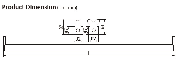 T5 LED tube light British fixture