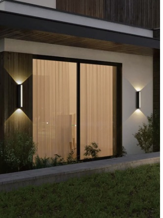 Up/Down + Front Emission Wall Light