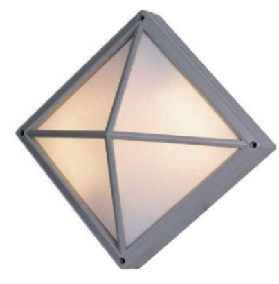 Square wall‑mounted lamp