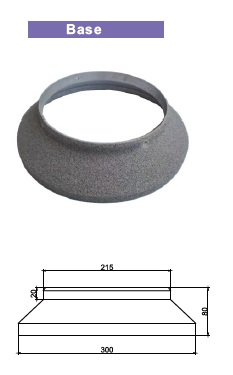 Concrete Bollard Light