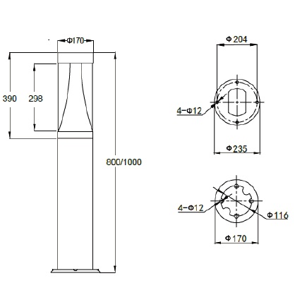 Bollard Light