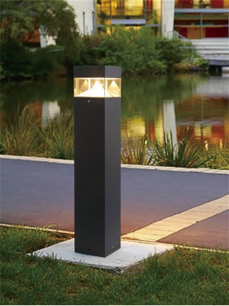 Square Bollard Light
