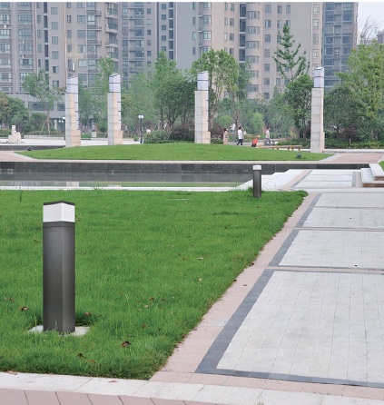 Square Column Bollard Light