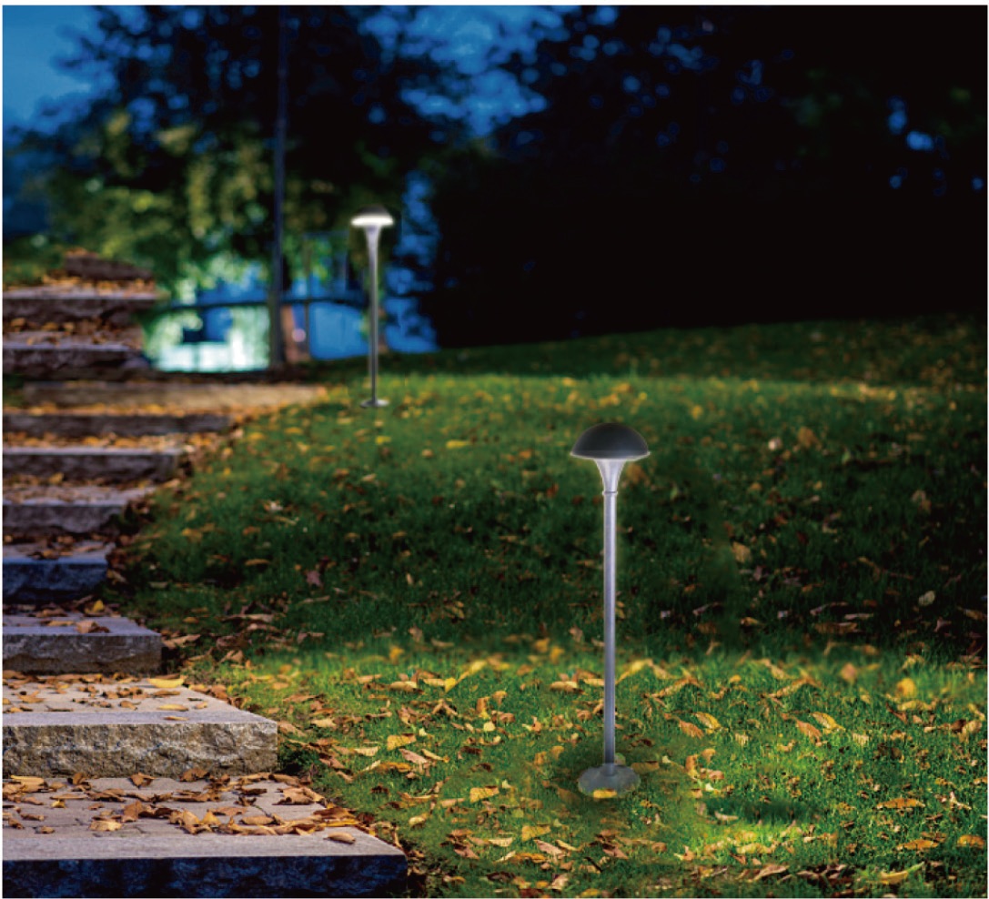 Mushroom / Round-Top Bollard Light