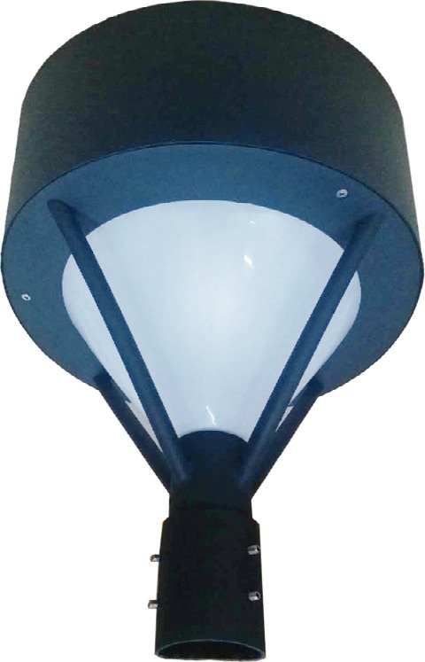 Hinged cylindrical Garden light