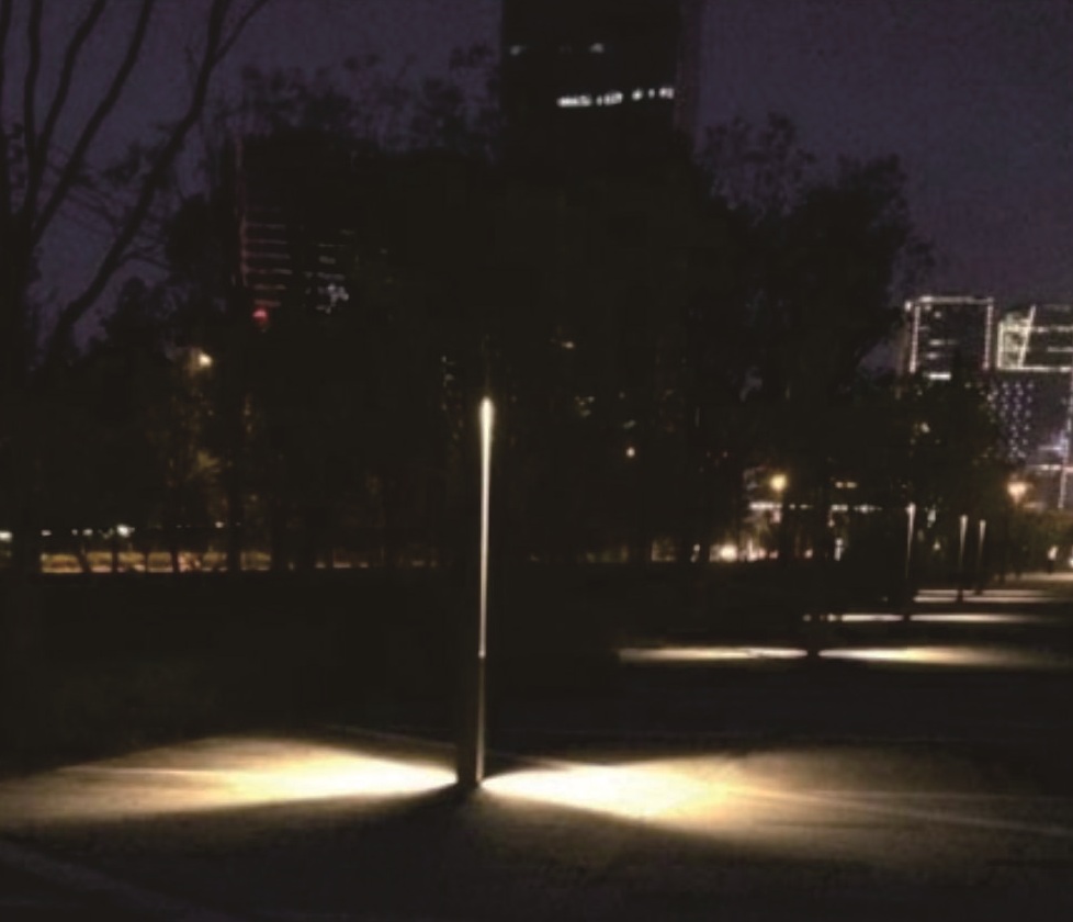 2-way Rectangular slim Garden Light
