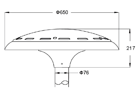 Canopy Disc Garden Light