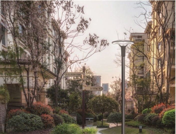 Disc Top Garden Light
