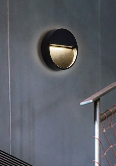 Half-Shield eyelid step light