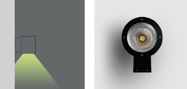 Cylindrical Outdoor Wall Light