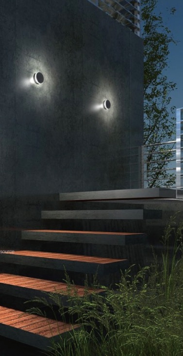 Eclipse Outdoor Wall Light