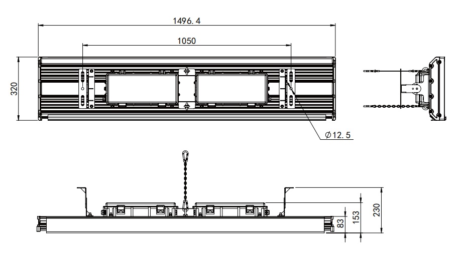 LED Tunnel Light