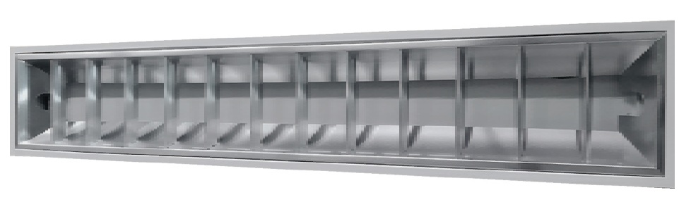 T5 aluminum louver lamp