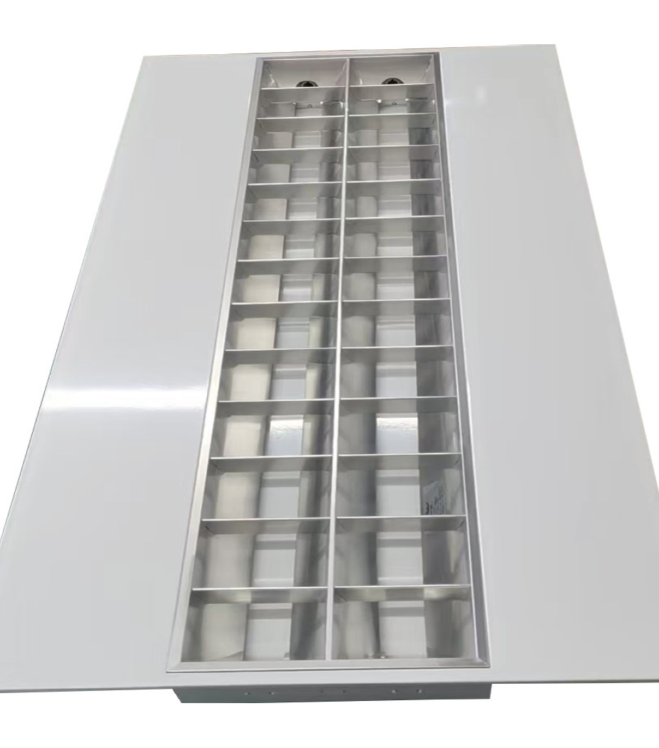 T8 Recessed mounted aluminum louver lamp
