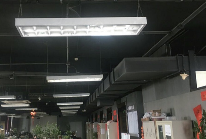 T8 Recessed mounted Single/ Twin/ Triple tube aluminum louver lamp