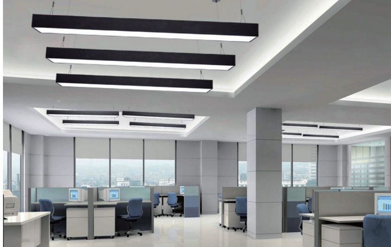 T5 Luminaires with opal diffuser