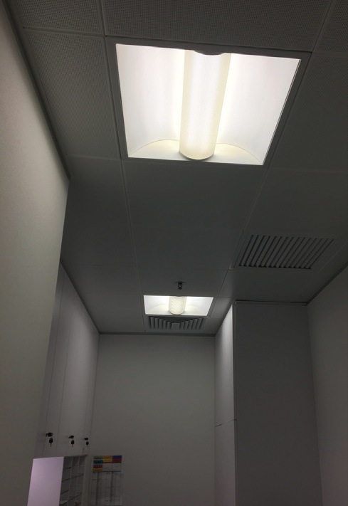 T5 Recessed light fittng