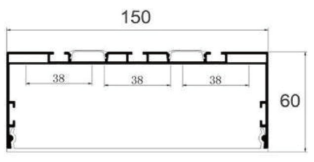 Suspended Office Linear Light