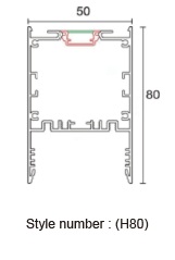Suspended Office Linear Light