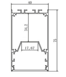 Suspended Office Linear Light