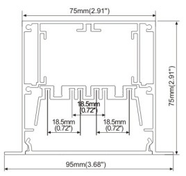 Suspended Office Linear Light