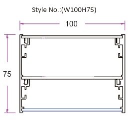 Suspended Office Linear Light