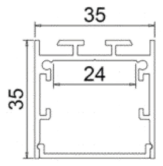 Suspended Office Linear Light