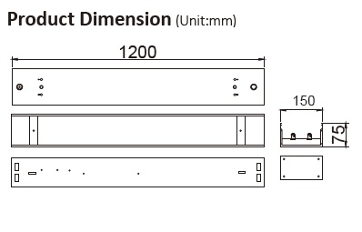 T5 Suspended Office Linear Light