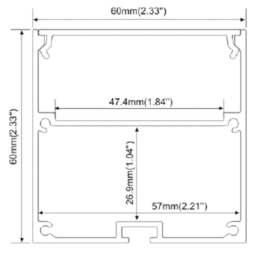 Suspended Office Linear Light