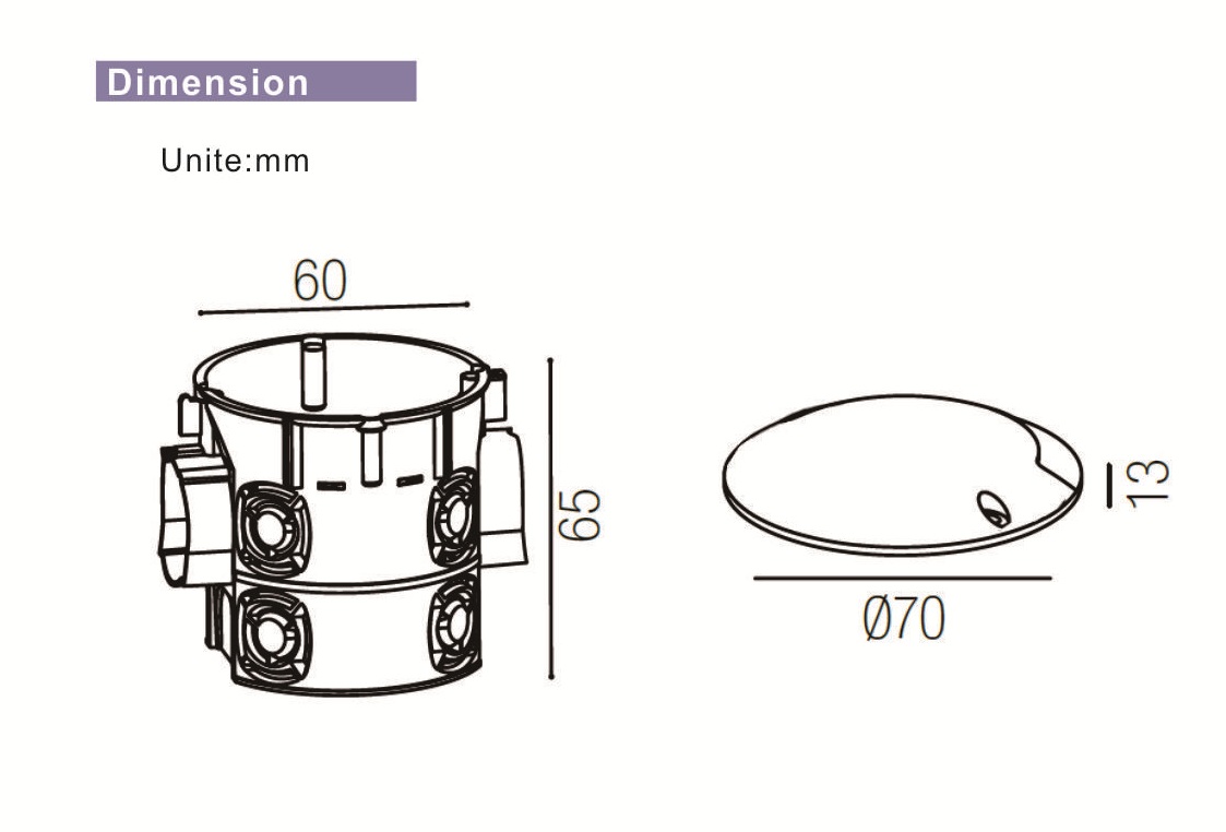 Side Emitting Underground Light