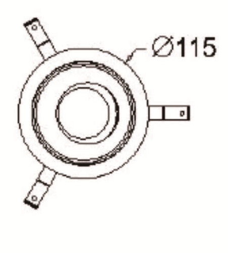 115mm Downlight