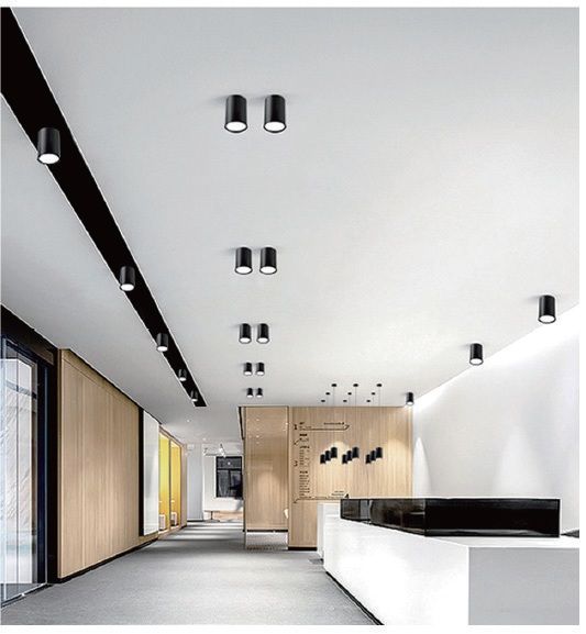 150mm Cylindrical Surface Mounted Downlight