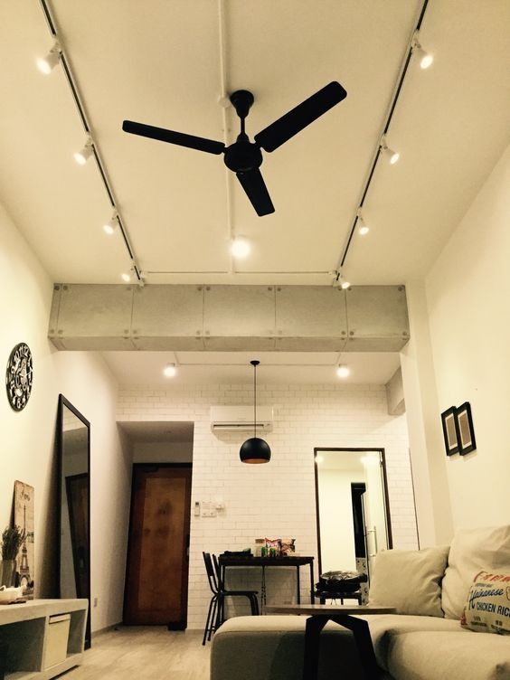 Dual-Axis Adjustable LED Track Spot Light