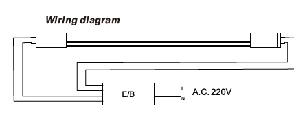 T5 LED tube (Type A)