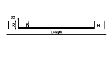 T5 LED tube (Type B)